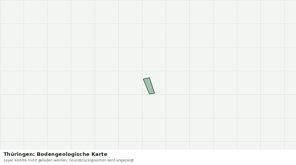 Statische Kartenansicht: Thüringen: Bodengeologische Karte