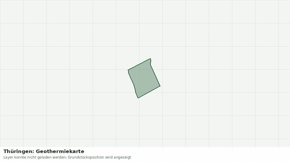 Statische Kartenansicht: Thüringen: Geothermiekarte