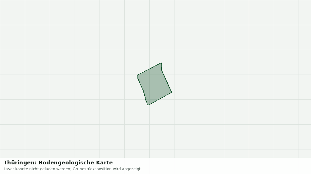 Statische Kartenansicht: Thüringen: Bodengeologische Karte