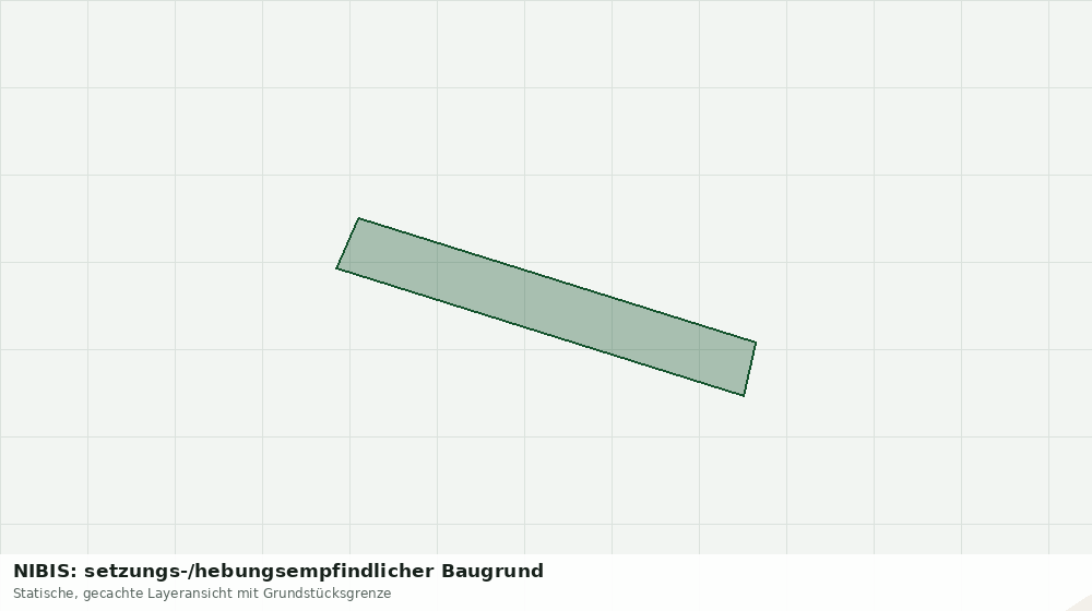 Statische Kartenansicht: NIBIS: setzungs-/hebungsempfindlicher Baugrund