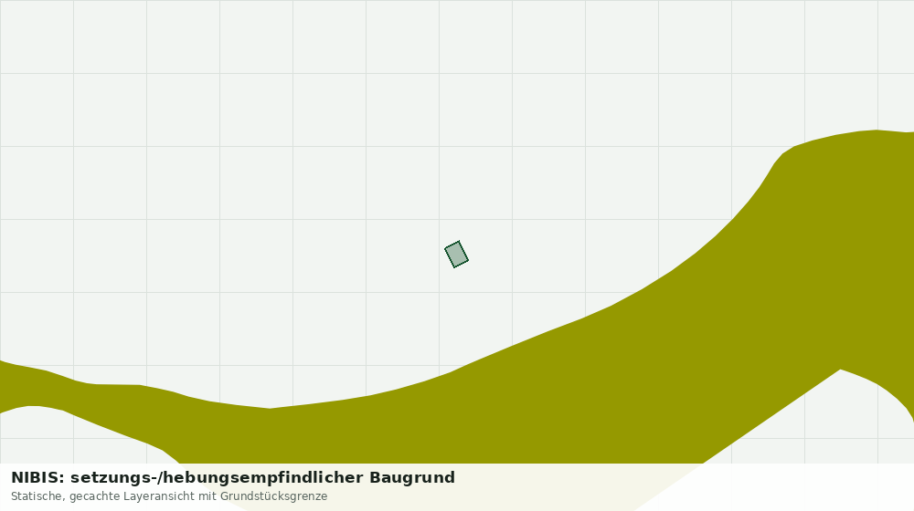 Statische Kartenansicht: NIBIS: setzungs-/hebungsempfindlicher Baugrund