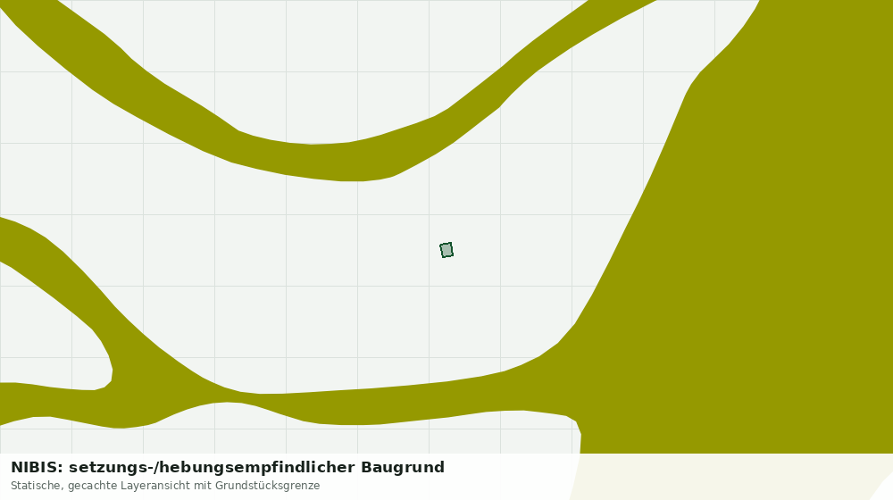 Statische Kartenansicht: NIBIS: setzungs-/hebungsempfindlicher Baugrund