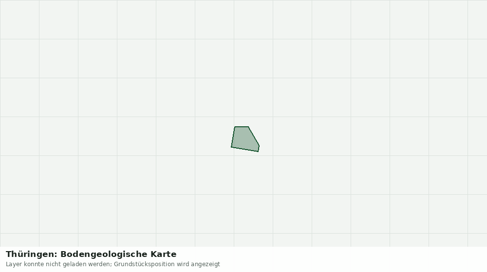 Statische Kartenansicht: Thüringen: Bodengeologische Karte