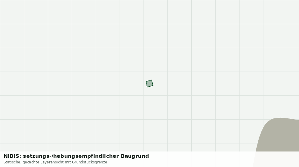 Statische Kartenansicht: NIBIS: setzungs-/hebungsempfindlicher Baugrund