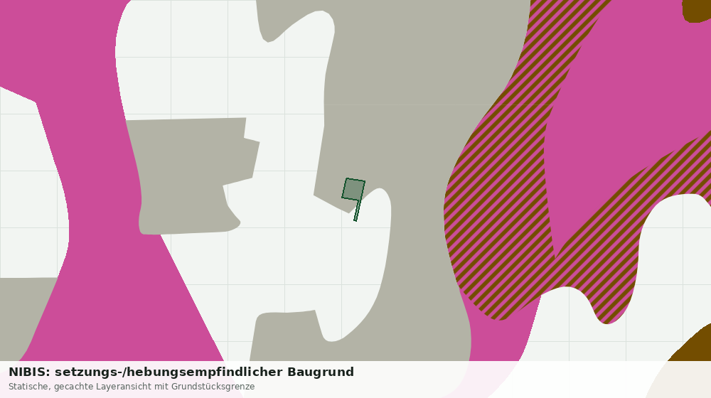 Statische Kartenansicht: NIBIS: setzungs-/hebungsempfindlicher Baugrund