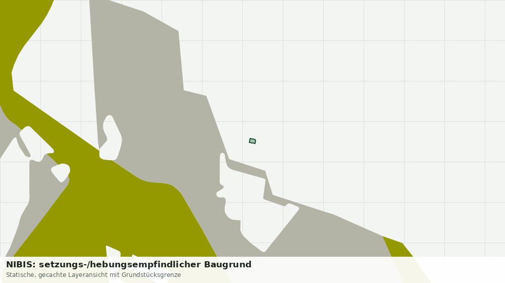 Statische Kartenansicht: NIBIS: setzungs-/hebungsempfindlicher Baugrund