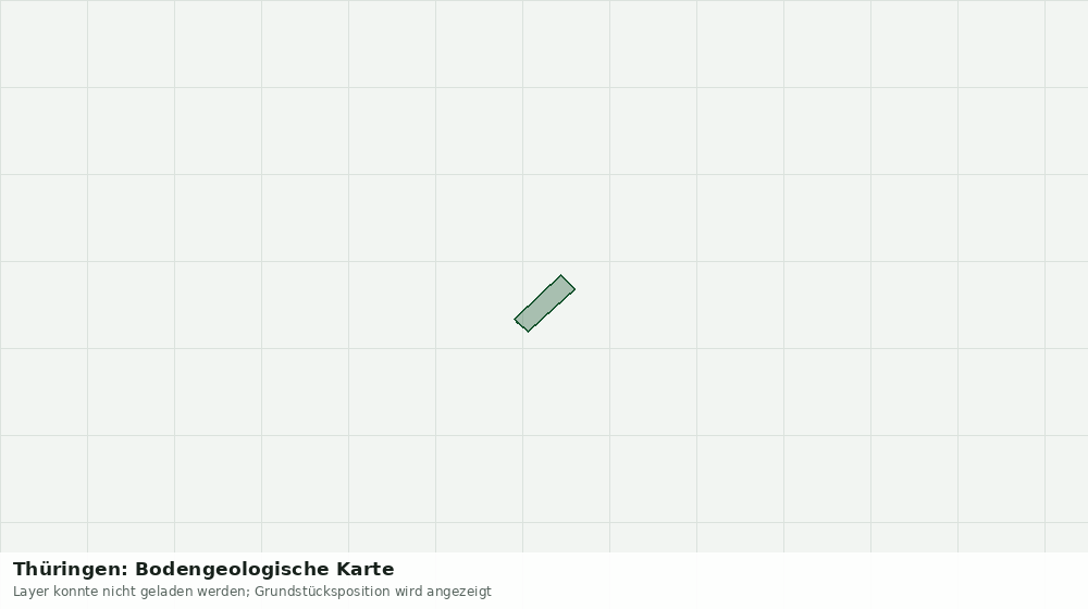 Statische Kartenansicht: Thüringen: Bodengeologische Karte