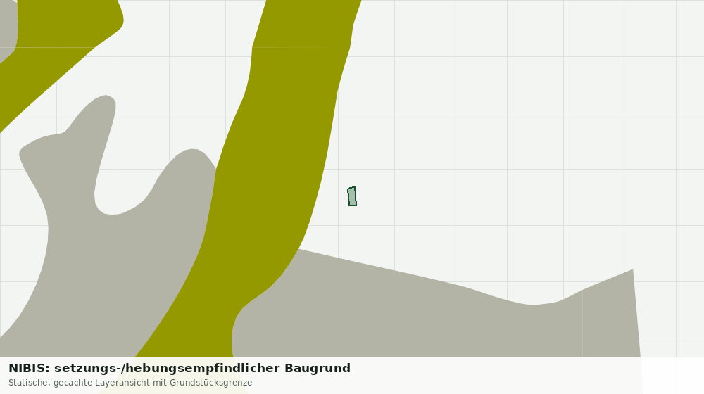 Statische Kartenansicht: NIBIS: setzungs-/hebungsempfindlicher Baugrund