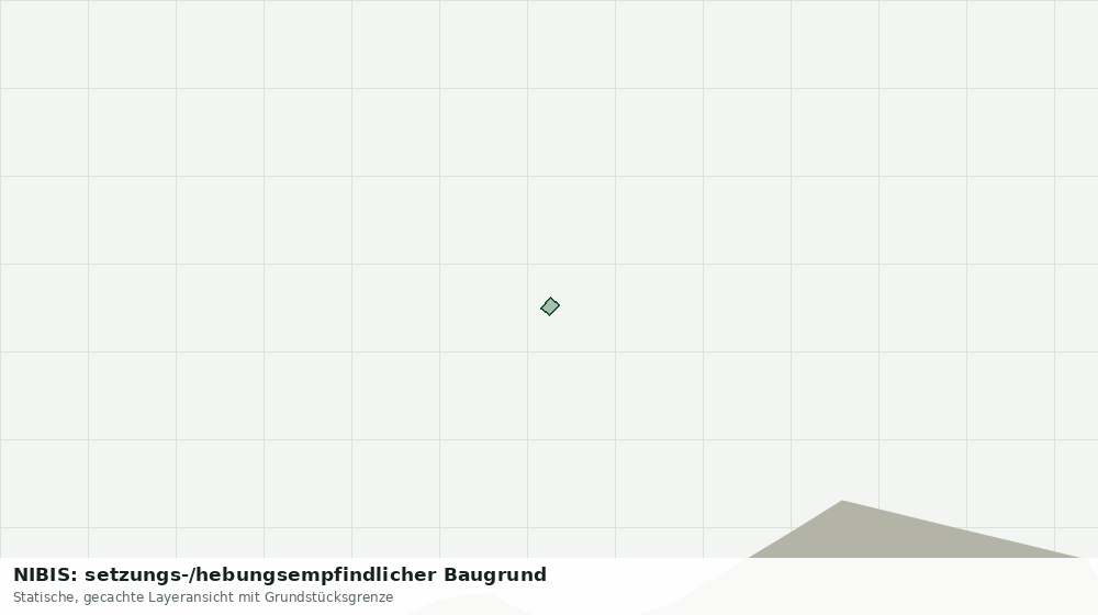Statische Kartenansicht: NIBIS: setzungs-/hebungsempfindlicher Baugrund