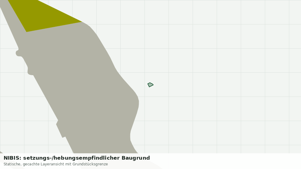 Statische Kartenansicht: NIBIS: setzungs-/hebungsempfindlicher Baugrund