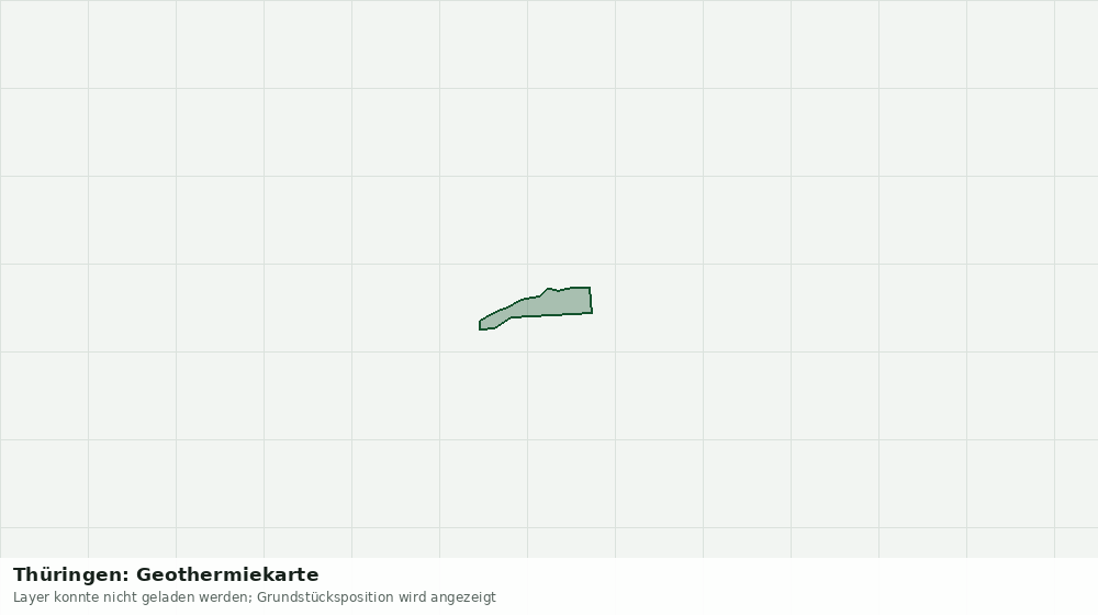 Statische Kartenansicht: Thüringen: Geothermiekarte