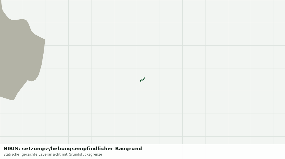 Statische Kartenansicht: NIBIS: setzungs-/hebungsempfindlicher Baugrund