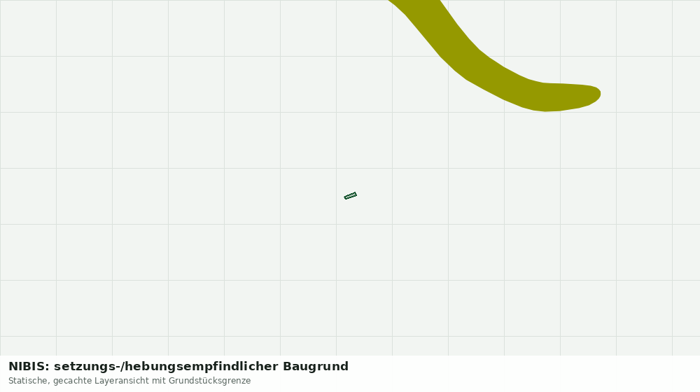 Statische Kartenansicht: NIBIS: setzungs-/hebungsempfindlicher Baugrund