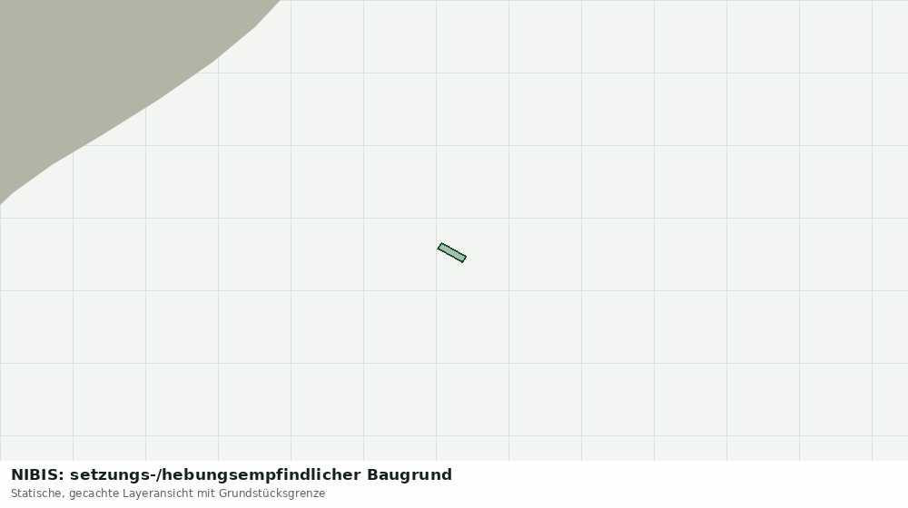 Statische Kartenansicht: NIBIS: setzungs-/hebungsempfindlicher Baugrund