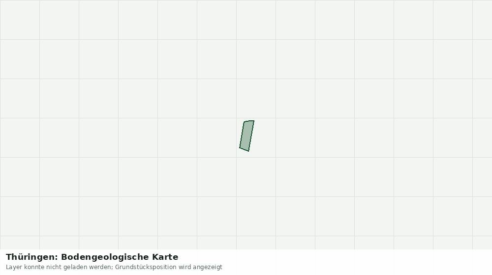 Statische Kartenansicht: Thüringen: Bodengeologische Karte