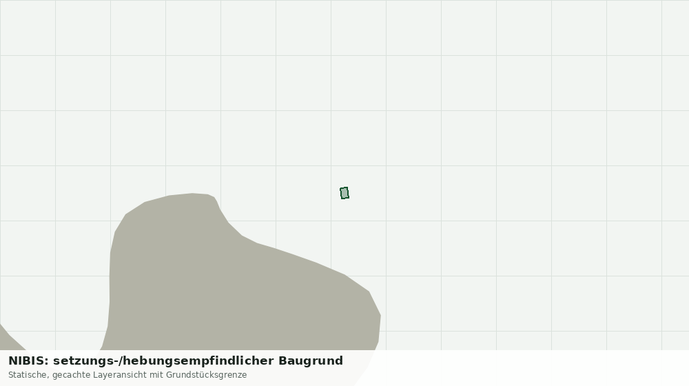 Statische Kartenansicht: NIBIS: setzungs-/hebungsempfindlicher Baugrund