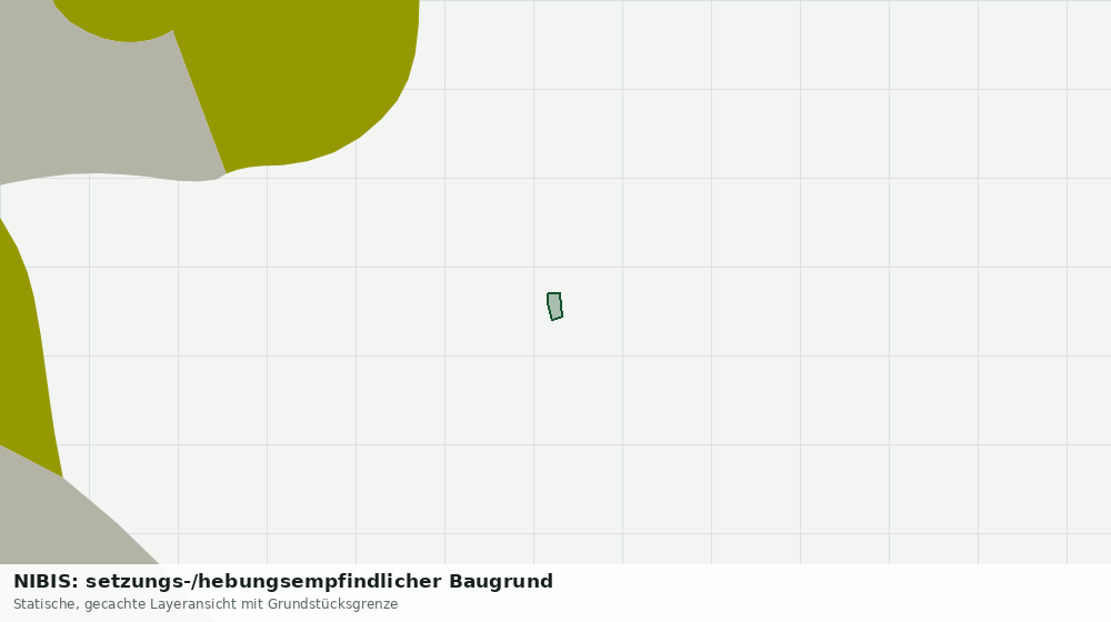 Statische Kartenansicht: NIBIS: setzungs-/hebungsempfindlicher Baugrund