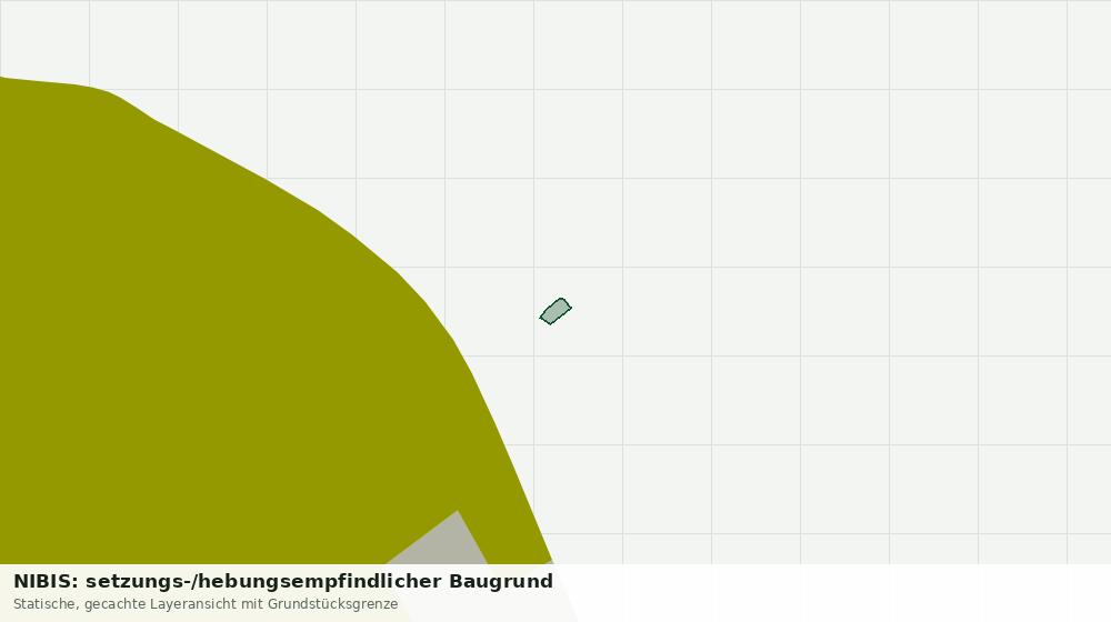Statische Kartenansicht: NIBIS: setzungs-/hebungsempfindlicher Baugrund