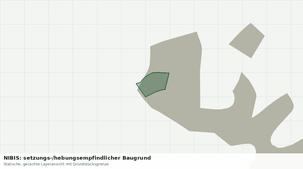 Statische Kartenansicht: NIBIS: setzungs-/hebungsempfindlicher Baugrund