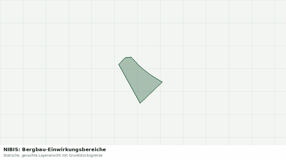 Statische Kartenansicht: NIBIS: Bergbau-Einwirkungsbereiche