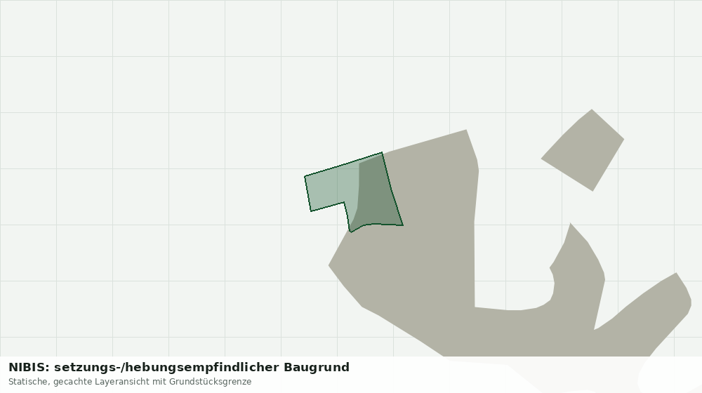 Statische Kartenansicht: NIBIS: setzungs-/hebungsempfindlicher Baugrund