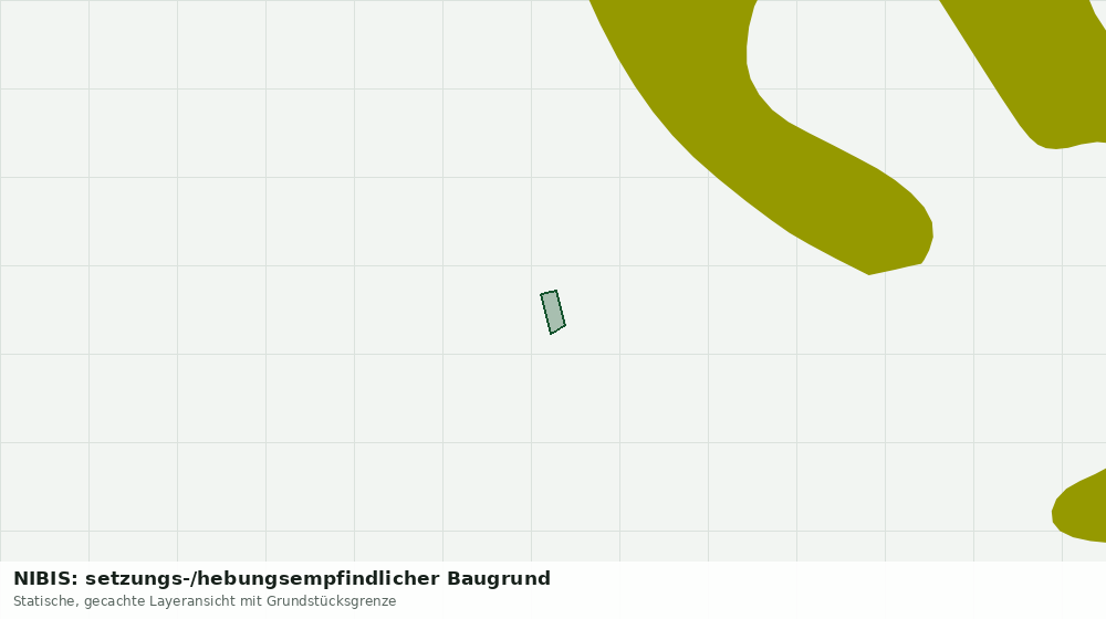 Statische Kartenansicht: NIBIS: setzungs-/hebungsempfindlicher Baugrund