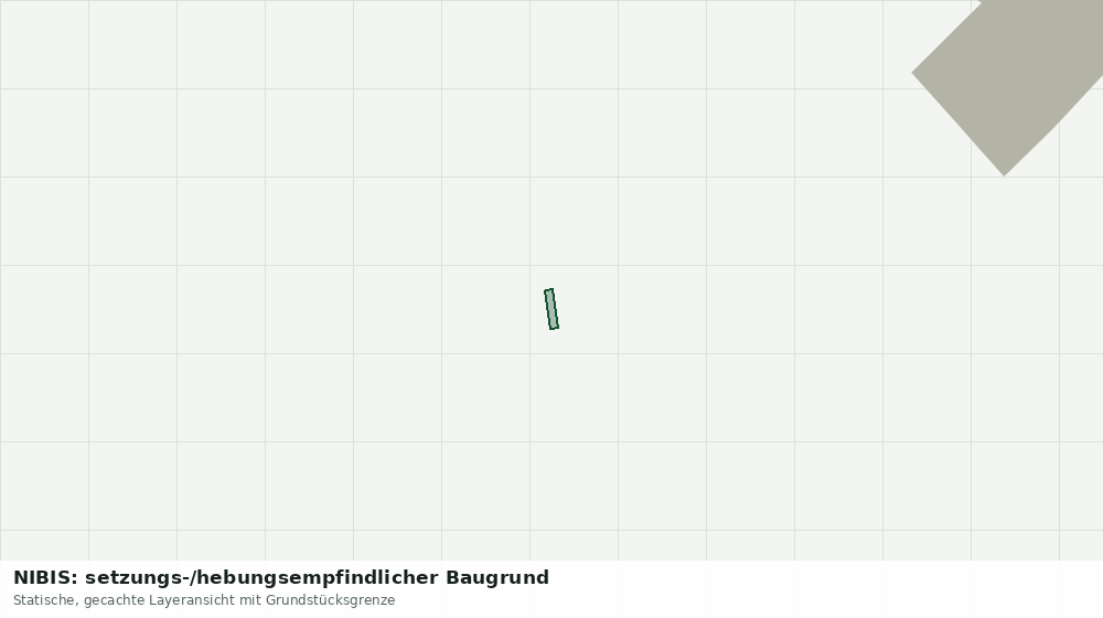 Statische Kartenansicht: NIBIS: setzungs-/hebungsempfindlicher Baugrund