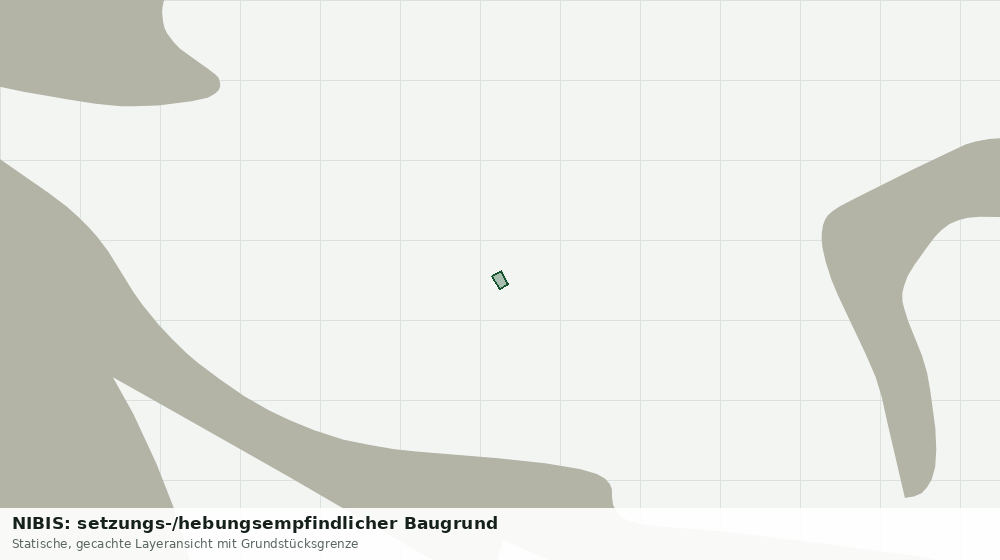 Statische Kartenansicht: NIBIS: setzungs-/hebungsempfindlicher Baugrund