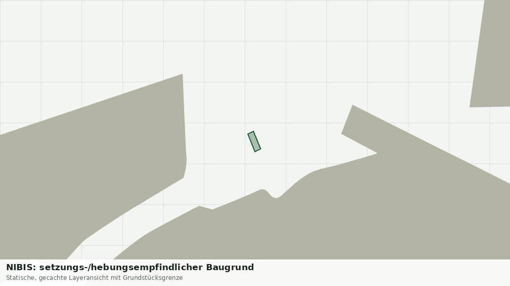 Statische Kartenansicht: NIBIS: setzungs-/hebungsempfindlicher Baugrund