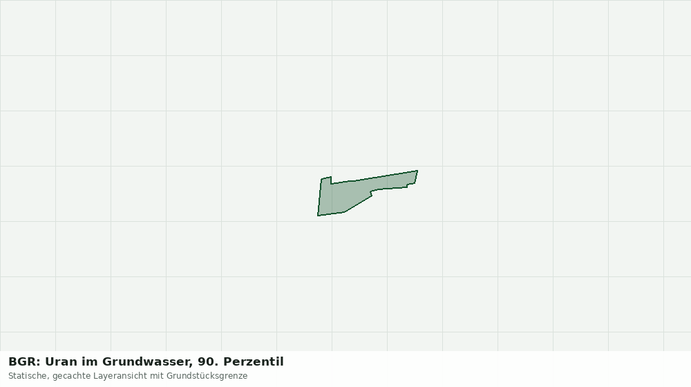 Statische Kartenansicht: BGR: Uran im Grundwasser, 90. Perzentil