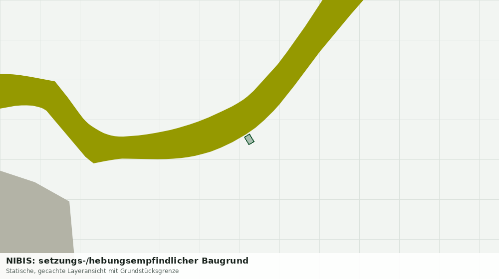 Statische Kartenansicht: NIBIS: setzungs-/hebungsempfindlicher Baugrund