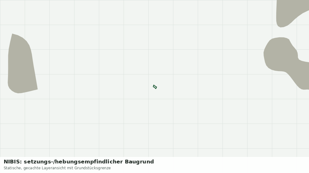 Statische Kartenansicht: NIBIS: setzungs-/hebungsempfindlicher Baugrund