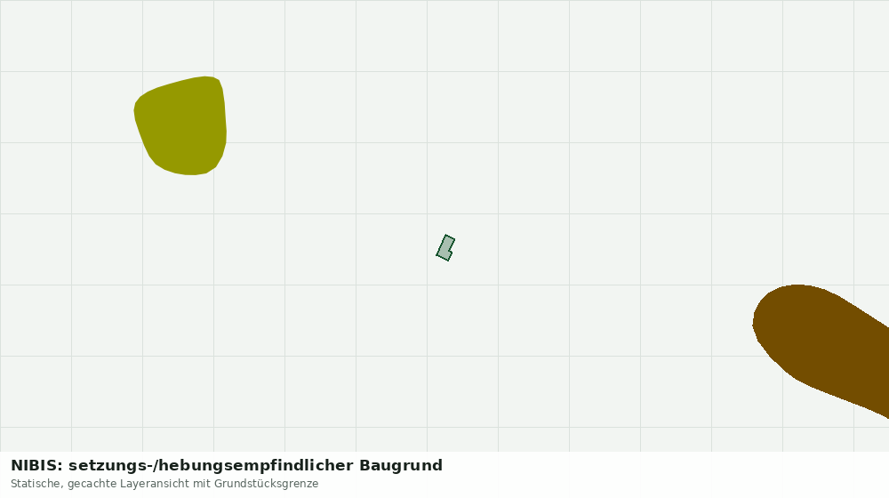 Statische Kartenansicht: NIBIS: setzungs-/hebungsempfindlicher Baugrund