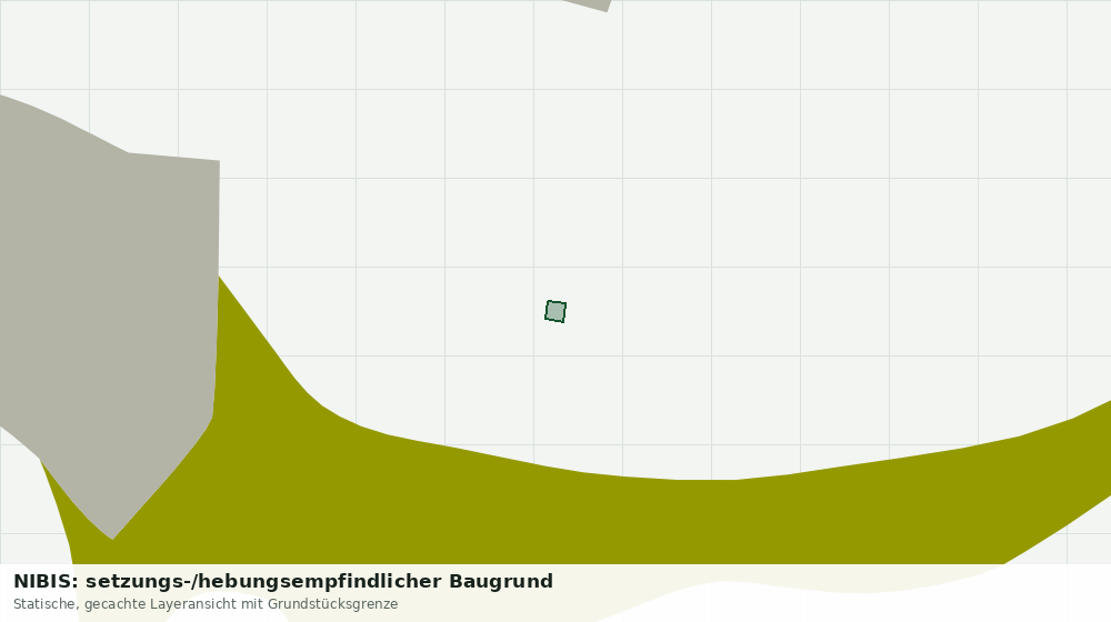 Statische Kartenansicht: NIBIS: setzungs-/hebungsempfindlicher Baugrund