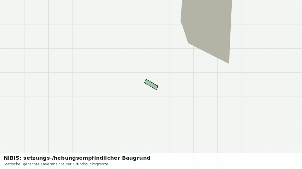 Statische Kartenansicht: NIBIS: setzungs-/hebungsempfindlicher Baugrund