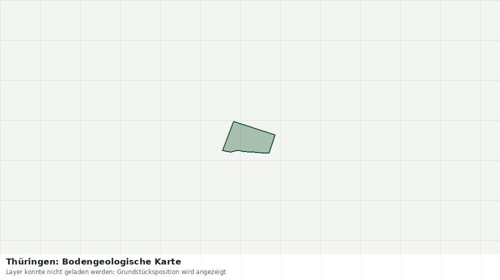 Statische Kartenansicht: Thüringen: Bodengeologische Karte