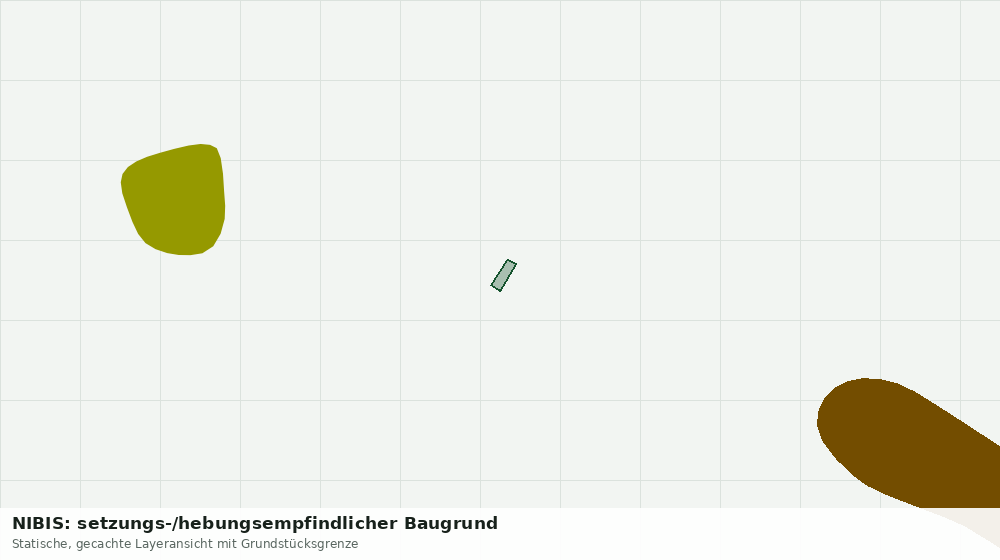 Statische Kartenansicht: NIBIS: setzungs-/hebungsempfindlicher Baugrund