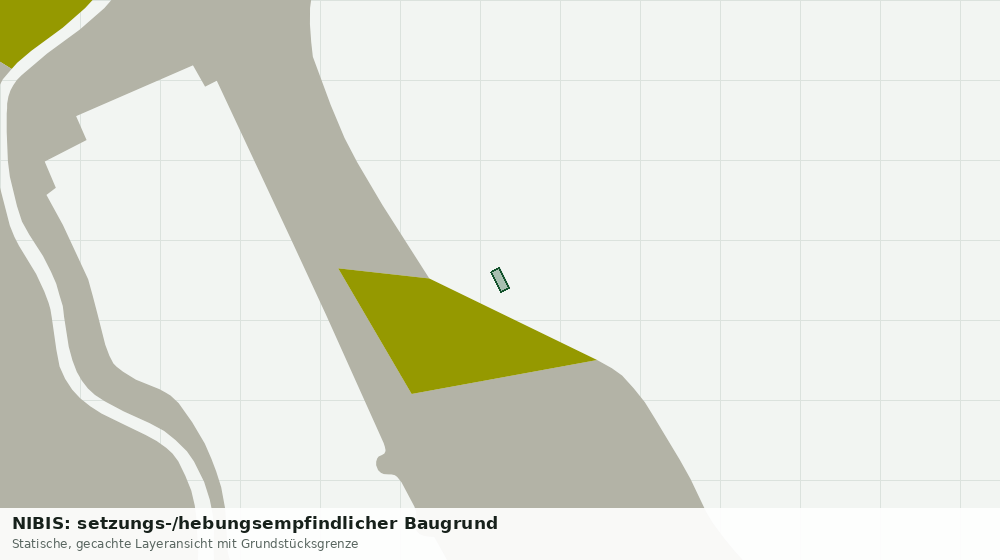 Statische Kartenansicht: NIBIS: setzungs-/hebungsempfindlicher Baugrund
