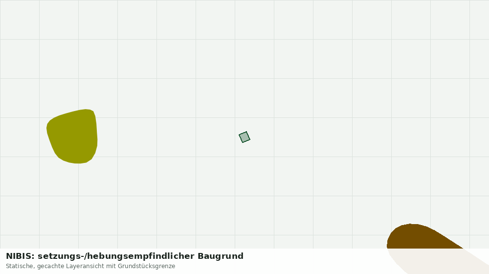 Statische Kartenansicht: NIBIS: setzungs-/hebungsempfindlicher Baugrund