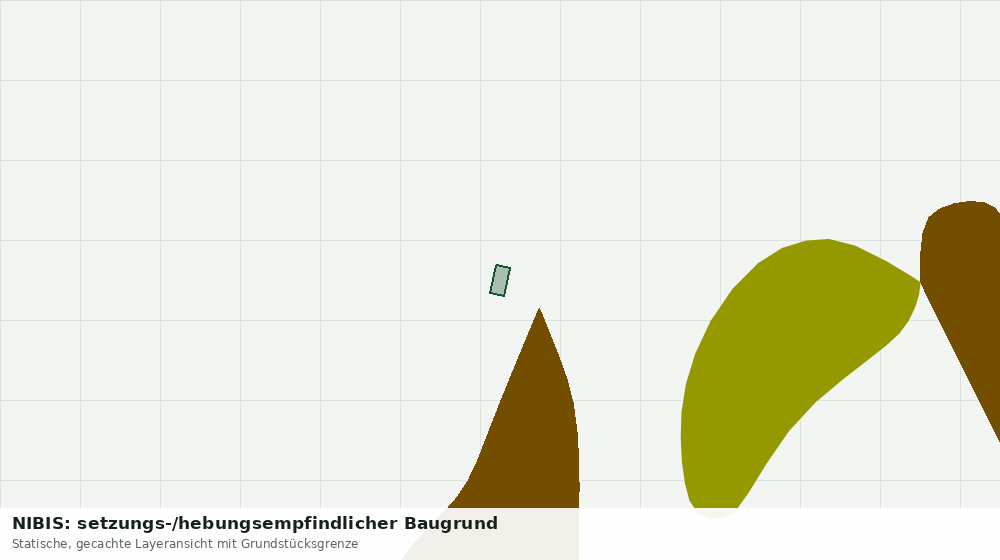 Statische Kartenansicht: NIBIS: setzungs-/hebungsempfindlicher Baugrund