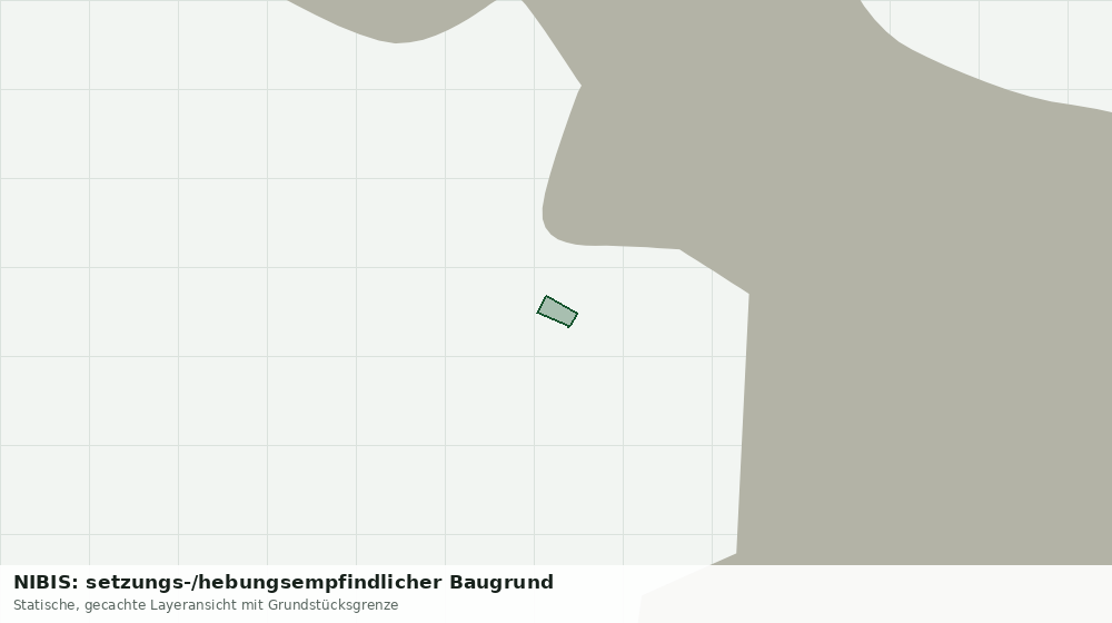 Statische Kartenansicht: NIBIS: setzungs-/hebungsempfindlicher Baugrund