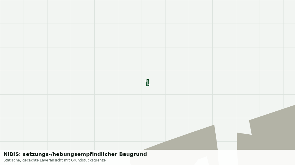 Statische Kartenansicht: NIBIS: setzungs-/hebungsempfindlicher Baugrund