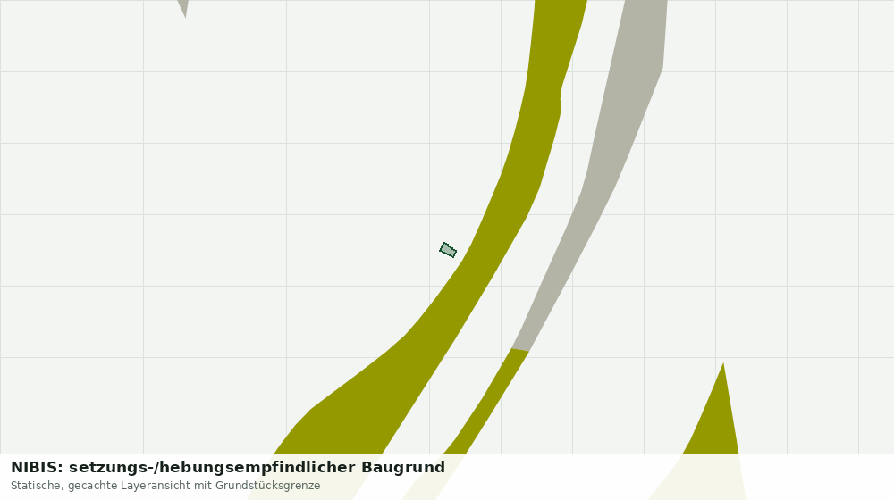 Statische Kartenansicht: NIBIS: setzungs-/hebungsempfindlicher Baugrund