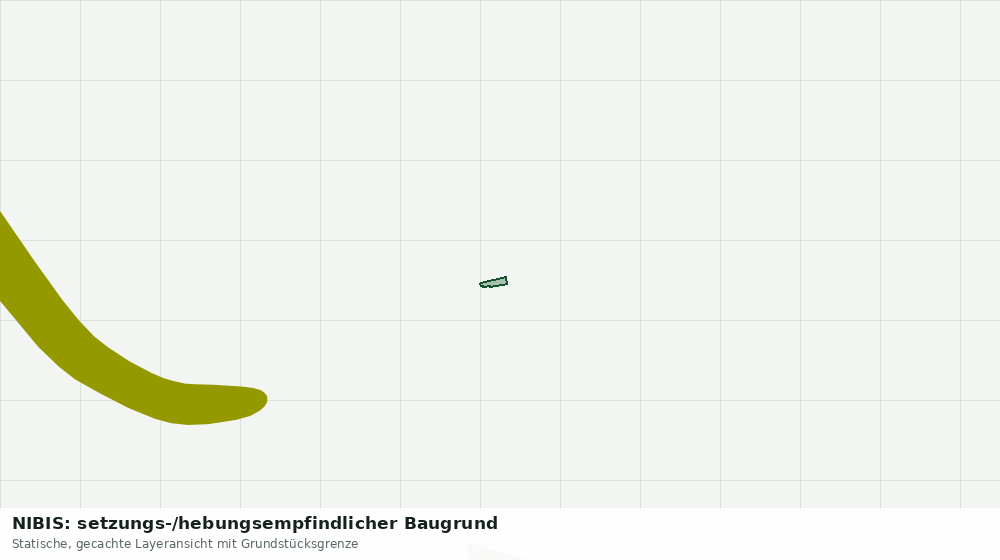 Statische Kartenansicht: NIBIS: setzungs-/hebungsempfindlicher Baugrund