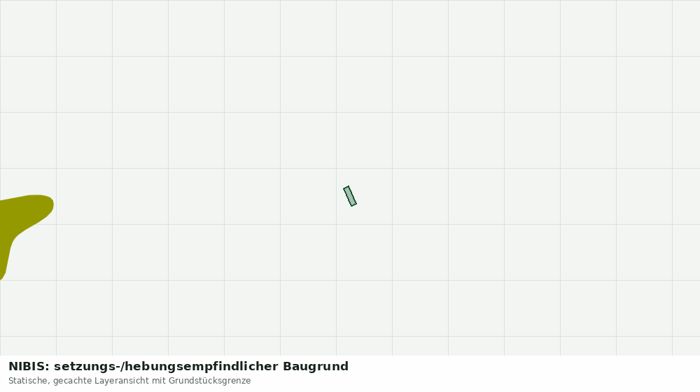 Statische Kartenansicht: NIBIS: setzungs-/hebungsempfindlicher Baugrund