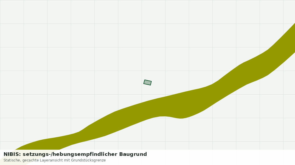 Statische Kartenansicht: NIBIS: setzungs-/hebungsempfindlicher Baugrund