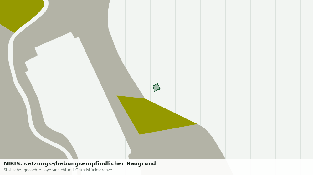 Statische Kartenansicht: NIBIS: setzungs-/hebungsempfindlicher Baugrund