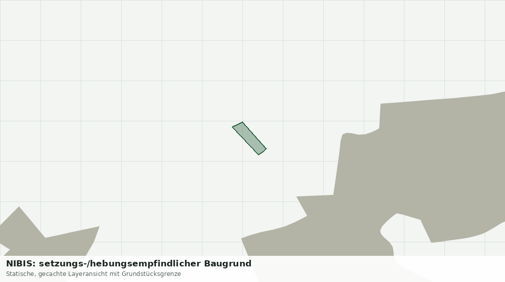 Statische Kartenansicht: NIBIS: setzungs-/hebungsempfindlicher Baugrund