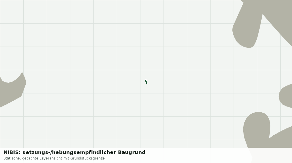 Statische Kartenansicht: NIBIS: setzungs-/hebungsempfindlicher Baugrund