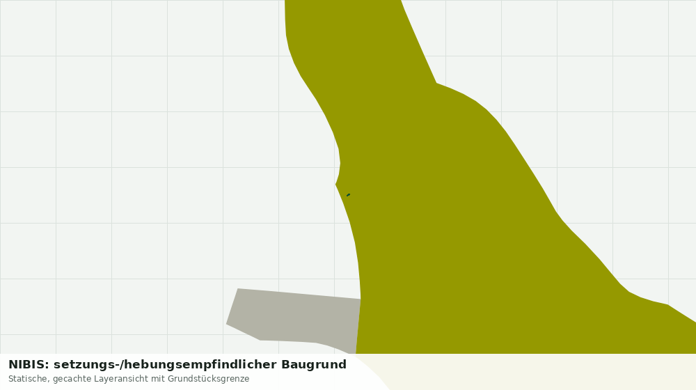 Statische Kartenansicht: NIBIS: setzungs-/hebungsempfindlicher Baugrund